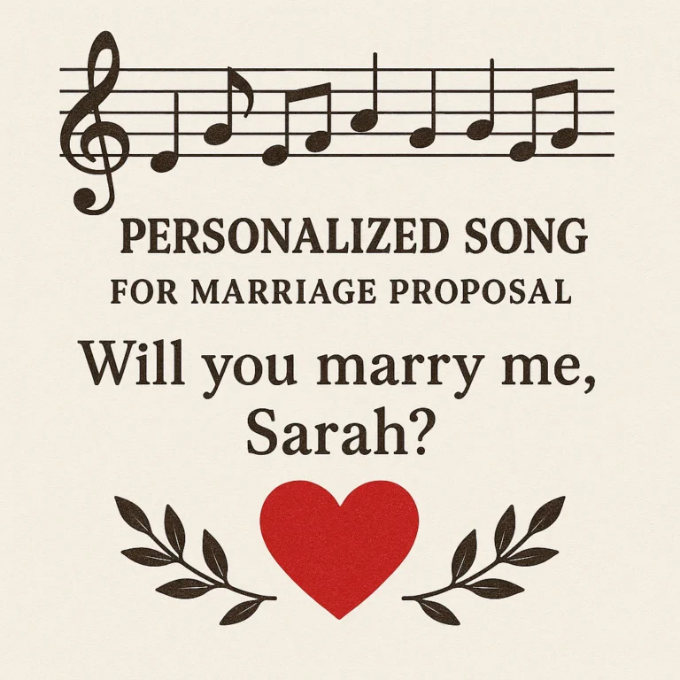 Featured image for 7 Secrets to the Perfect Personalized Song for Marriage Proposal 2026