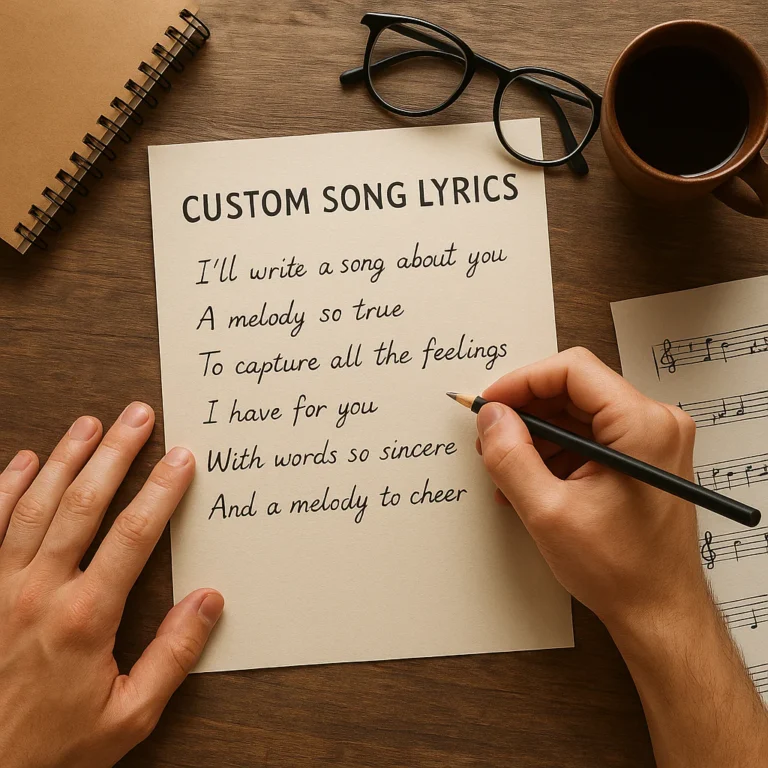 Featured image for 15 Ways to Turn Your Story into Custom Song Lyrics 2026