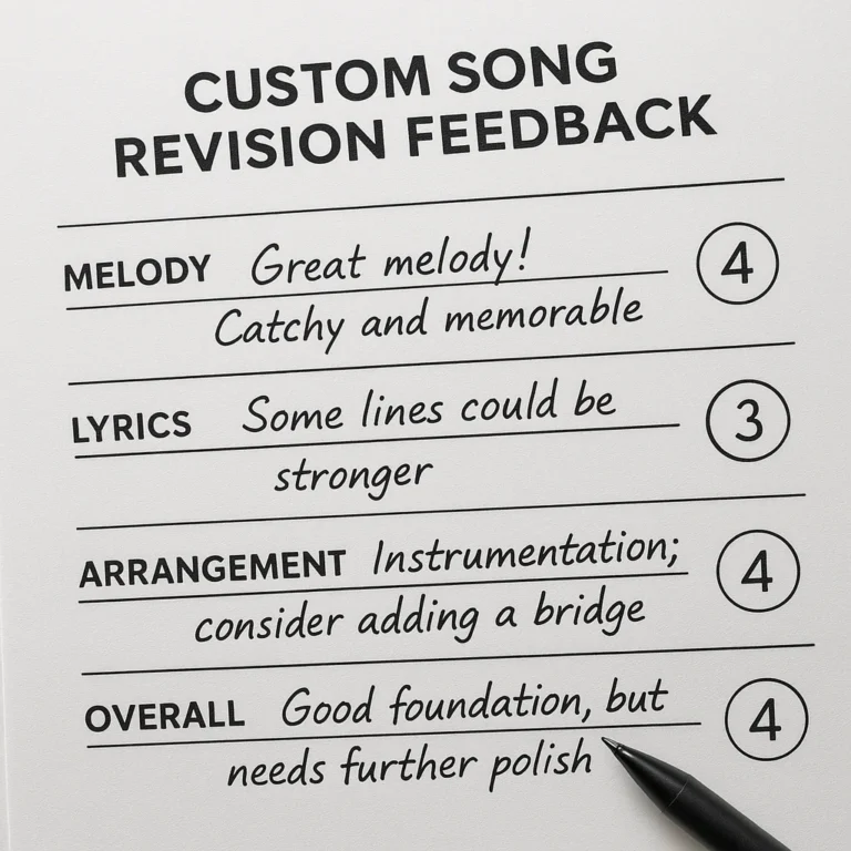 Featured image for Can I Request Changes to a Custom Song After Its Been Created 2026